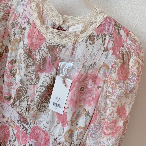 LoveShackFancy Lorelei DewDrop Dress broken zipper - Picture 5 of 10